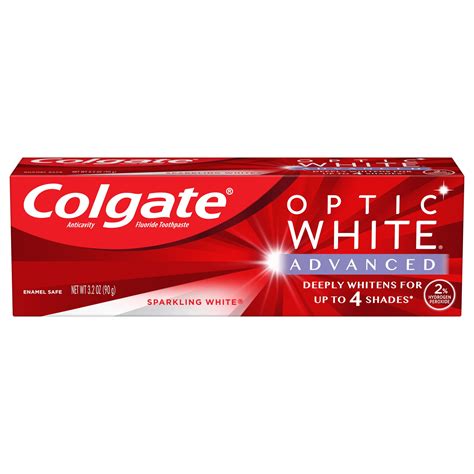 Colgate Optic White Toothpaste .